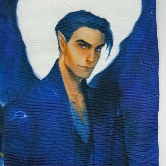 LitJoy Crate Exclusive: Darkling and Rhysand Magical Men Canvas Tote NIP - Picture 4 of 6